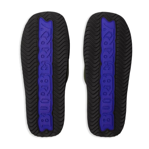 Burberry Men's MF Trek Slide Sandal, Olive Green, Sizes 44, 45 - Picture 6 of 11